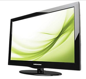 Praktisch: Medion P12041 Full HD LCD Fernseher mit DVD-Player