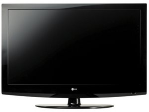 Ganz in schwarz: Das LCD-TV LG 37 LF 75