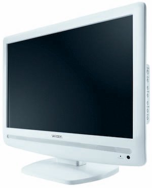 Ganz in weiß: Toshiba 19AV501P