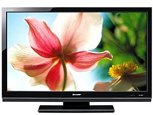 Gigantisch: Sharp LCD Fernseher Aquos LC 52 XL 2