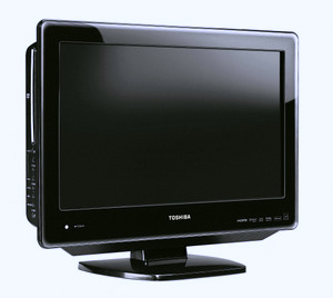 Neue Kombi: Der Toshiba Regza-TV 26 DV 615 HD Ready LCD Fernseher