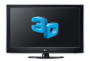 Mit vier Brillen: LG 47LD950 3D LCD Fernseher