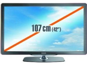 Mit SAT: Philips 42PFL7695 Full HD LCD Fernseher