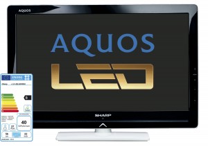 Edle Zweitfernseher: Sharp AQUOS LE430E LCD TV Serie