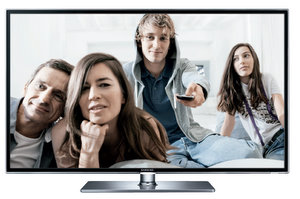 Sehr elegant: Samsung UE40D6530 3D Full HD LCD Fernseher
