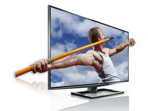 Ohne Brille: Toshiba 55ZL2G Quad Full HD LCD Fernseher