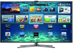 Wischen und genießen: Samsung UE55ES7090 3D Full HD LCD Fernseher